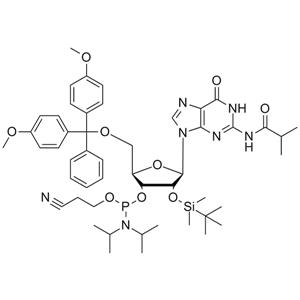 N2-iBu-5'-O-DMT-2'-O-TBDMS-G-CE