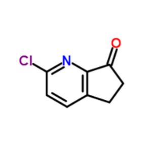 2-chloro-5,6-dihydrocyclopenta[b]pyridin-7-one