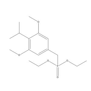 Phosphonic acid, [[3,5-dimethoxy-4-(1-methylethyl)phenyl]methyl]-, diethyl ester (9CI)