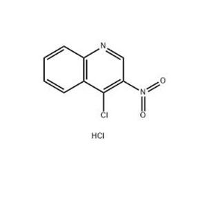 Quinoline, 4-chloro-3-nitro-, hydrochloride (1:1)
