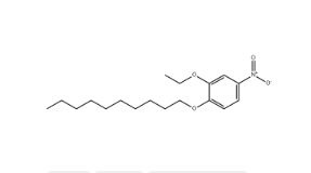 3-Ethoxy 4-n-decyloxy -nitrobenzene