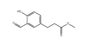 Benzenepropanoic acid, 3-formyl-4-hydroxy-, methyl ester