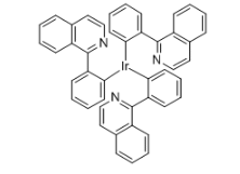 Ir(piq)3,  Tris[1-phenylisoquinolinato-C2,N]iridium(III)