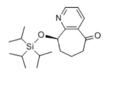 (R)-9-(triisopropylsilyloxy)-6,7,8,9-tetrahydro-5H-cyclohepta[b]pyridin-5-one