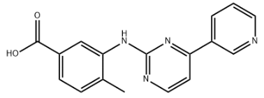 4-Methyl-3-[[4-(3-pyridinyl)-2-pyrimidinyl]amino]benzoic acid