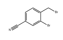 2-Bromo-4-cyanobenzyl bromide