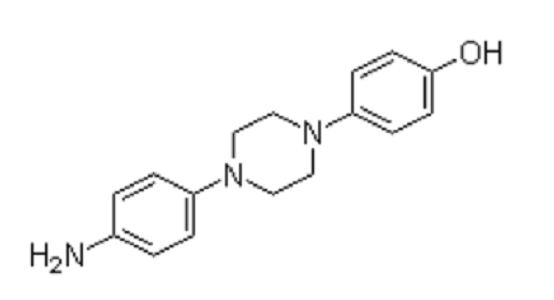 1-(4-Aminophenyl)-4-(4-hydroxyphenyl)piperazine