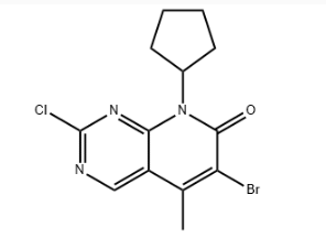 6-broMo-2-chloro-8-cyclopentyl-5-Methylpyrido[2,3-d]pyriMidin-7(8H)-one