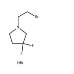 1-(2-bromoethyl)-3,3-difluoropyrrolidine hydrobromide