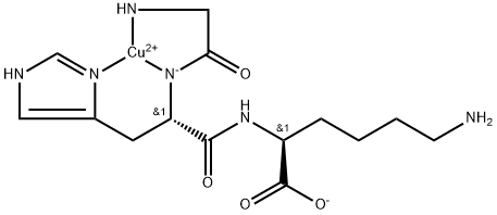 [N2-(N-Glycyl-L-histidyl)-L-lysinato(2-)]copper