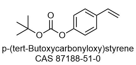 p-(tert-Butoxycarbonyloxy)styrene