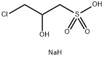 3 -Chloro-2-hydroxypropanesulfonic acid, sodium 