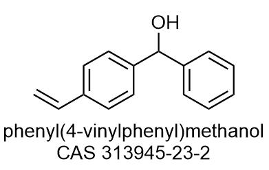 phenyl(4-vinylphenyl)methanol