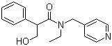 CAS # 1508-75-4, Tropicamide, N-Ethyl-3-hydroxy-2-phenyl-N-(pyridin-4-ylmethyl)propanamide