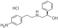 CAS # 521284-22-0, (alphaR)-alpha-[[[2-(4-Aminophenyl)ethyl]amino]methyl]benzenemethanol hydrochloride