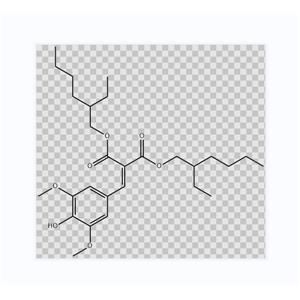 2-[(4-hydroxy-3,5-dimethoxyphenyl)methylene]-1,3-bis(2-ethylhexyl) ester