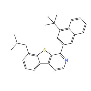 1-(4-(tert-butyl)naphthalen-2-yl)-8-isobutylbenzo[4,5]thieno[2,3-c]pyridine