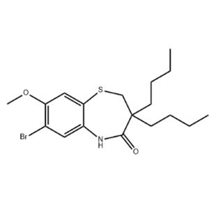 7-Bromo-3,3-dibutyl-8-methoxy-2,3-dihydrobenzo[b][1,4]thiazepin-4(5H)-one