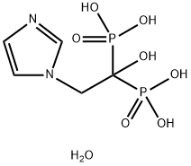 Zoledronic acid hydrate