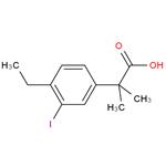 2-(4-Ethyl-3-iodophenyl)-2-methylpropanoic acid