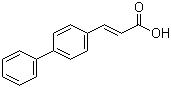 CAS # 13026-23-8, 4-Phenylcinnamic acid, 3-Biphenyl-4-ylacrylic acid