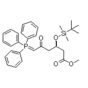 Methyl (3R)-3-(tert-butyldimethylsilyloxy)-5-oxo-6-triphenylphosphoranylidenehexanoate