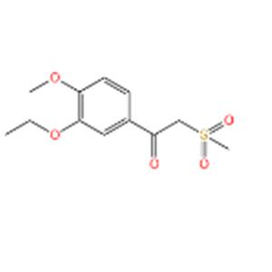 1-(3-ethoxy-4-methoxyphenyl)-2-(methylsulfonyl)ethanone