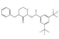 (2R)-4-benzyl-2-[(1R)-1-[3,5-bis(trifluoromethyl)phenyl]ethoxy]morpholin-3-one