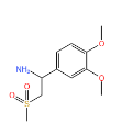 (R)-1-(3-ethoxy-4-methoxyphenyl)-2-(methylsulfonyl)ethanamine