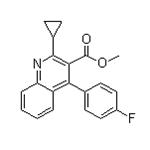 Methyl 4-(4'-fluorophenyl)-2-(cyclopropyl)-3-quinolinecarboxylate