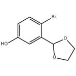 4-bromo-3-(1,3-dioxolan -2-yl)phenol