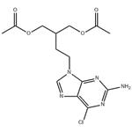 9-(4-Acetoxy-3-acetoxymethylbutyl)-2-amino-6-chloropurine