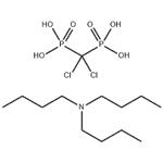 Phosphonic acid, P,P'-(dichloromethylene)bis-, compd. with N,N-dibutyl-1-butanamine (1:1)