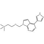 4-(1H-pyrazol-4-yl)-7-((2-(trimethylsilyl)ethoxy)methyl)-7H-pyrrolo[2,3-d]pyrimidine