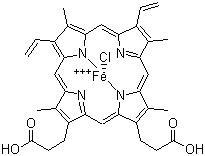 Shop China Professional Factory Manufacturer Supply High Qulity Hemin/CHLOROFERRIPROTOPORPHYRIN/Heme Iron CAS 16009-13-5 Ouda-Detailed Image 1