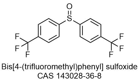 Bis[4-(trifluoromethyl)phenyl] sulfoxide