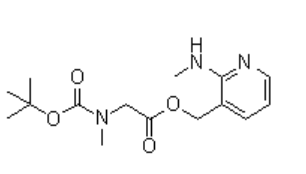 N-[(1,1-Dimethylethoxy)carbonyl]-N-methylglycine [2-(methylamino)-3-pyridinyl]methyl ester