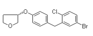 (3S)-3-[4-[(5-Bromo-2-chlorophenyl)methyl]phenoxy]tetrahydro-furan