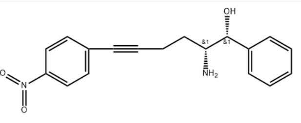 (1R,2R)-2-AMINO-6-(4-NITROPHENYL)-1-PHENYLHEX-5-YN-1-OLHYDROCHLORIDE