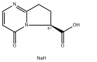 Sodium (S)-4-oxo-4,6,7,8-tetrahydropyrrolo[1,2-a]pyrimidine-6-carboxylate