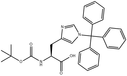 Boc-L-His(trt)-OH