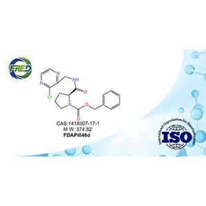 (S)-Benzyl 2-((3-chloropyrazin-2-yl)methylcarbamoyl)pyrrolidine-1-carboxylate