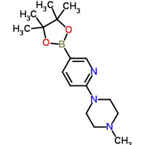 2-(4-Methyl-piperazin-1-yl)pyridine-5-boronic acid pinacol ester