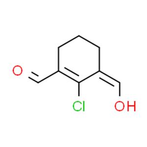 2-Chloro-3-(hydroxymethylene)cyclohex-1-enecarbaldehyde