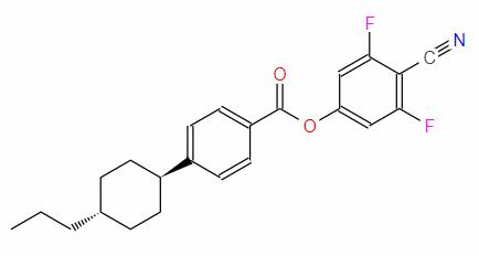 4-(trans-4-Propylcyclohexyl)benzoic acid 4-cyano-3,5-difluorophenyl ester