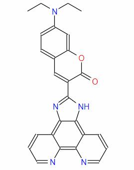 2-[7-(diethylamino)-2-oxo-2H-chromen-3-yl]-1H-imidazo[4,5-f] [1,10]phenanthroline