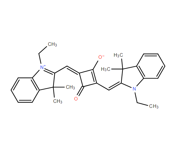 (Z)-4-((1-ethyl-3,3-dimethyl-3H-indol-1-ium-2-yl)methylene)-2-(((Z)-1-ethyl-3,3-dimethylindolin-2-ylidene)methyl)-3-oxocyclobut-1-en-1-olate