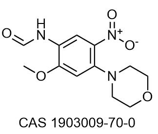 Formamide, N-[2-methoxy-4-(4-morpholinyl)-5-nitrophenyl]-