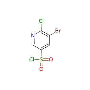 3-Bromo-2-chloropyridine-5-sulfonyl chloride