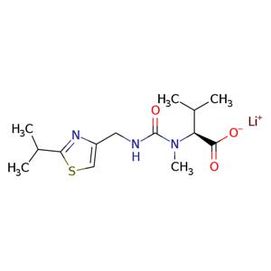 N-[N-Methyl-N-((2-isopropyl-4-thiazolyl)methyl)aminocarbonyl]-L-valine lithium salt